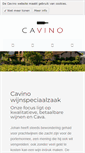Mobile Screenshot of cavino.be
